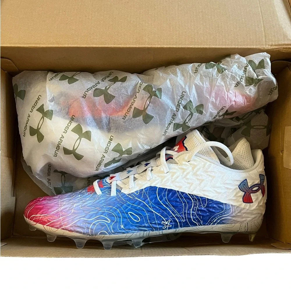Under Armour‎ UA Spotlight Clone 4.0 MC TX Mens 13 Cleans New With Box Texas